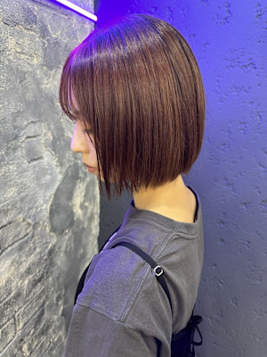 オレンジカラーイルミナカラーダブルカラー池袋