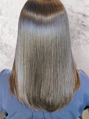 【151e_戸塚】*髪質改善カラー+アッシュベージュ*