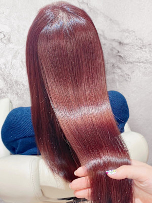 【151e_戸塚】*髪質改善+ラズベリーピンクベージュ*