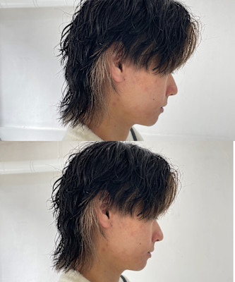 ミルクティーベージュインナーカラー