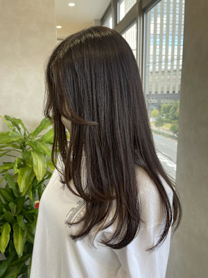 顔まわりレイヤーカット＊Aya