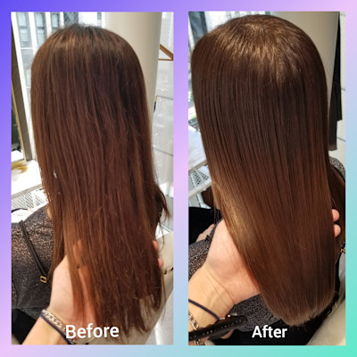 メテオカラー×シルクケラチントリートメント