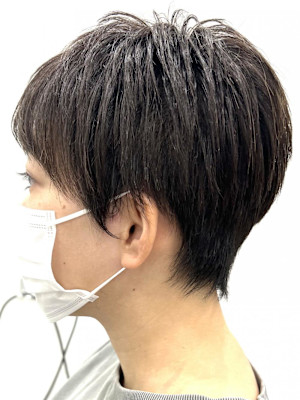 【RATIO 国分寺 渡邊陽平】耳だし束感ベリーショート