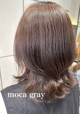 水素カラーモカグレー×渡辺　りん