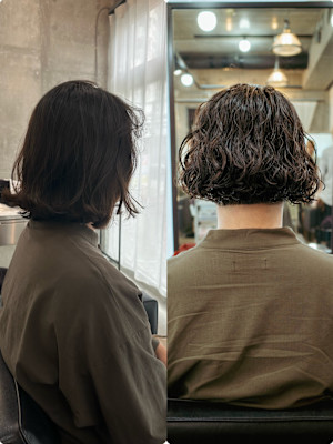 ショートボブ×パーマ◎三軒茶屋 RYUKI パーマ