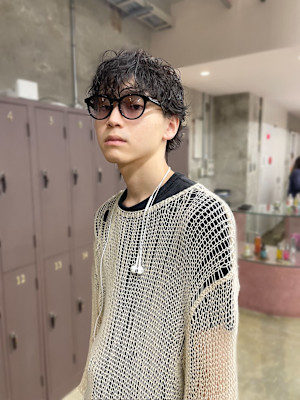 無造作シャドウパーマ