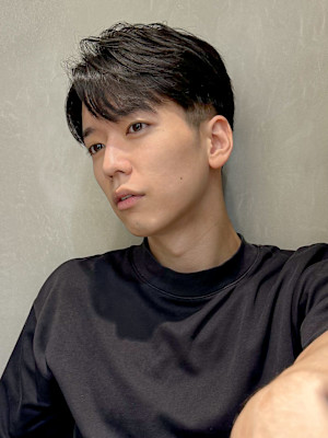 【吉田智哉】韓国マッシュ、ニュアンスパーマ、ダークアッシュ