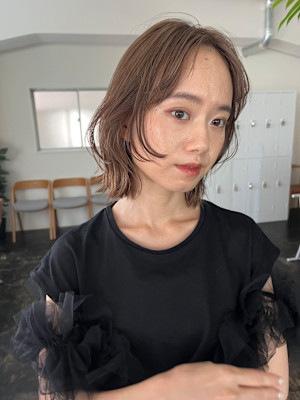 ボブ　レイヤーカット