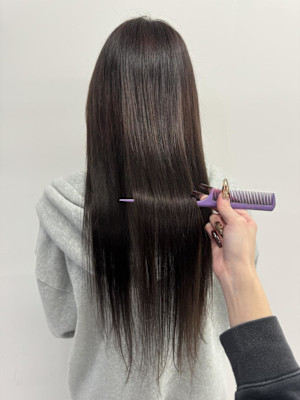 ツヤツヤストレートでナチュラルstyle！