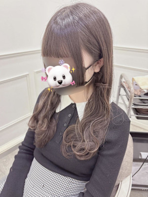 ぱっつん前髪×姫カット＊まゆ