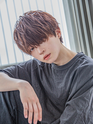 【小久保style】メンズカットツーブロックツイストウルフ