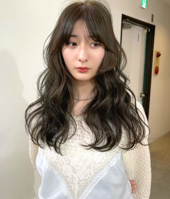 ブリーチなしダブルカラー.オリーブベージュ