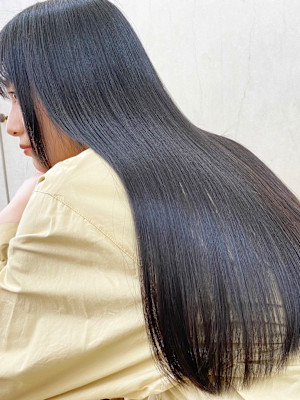 【自然なストレート毛にしたい】ダメージレス縮毛矯正コース