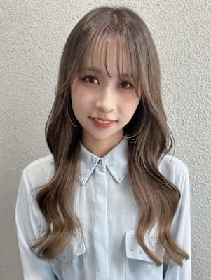 秋色くすみベージュヘーゼルベージュマロンブラウン