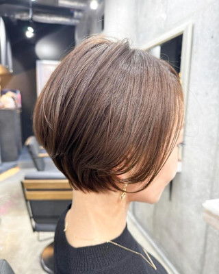 丸みくびれショートボブ