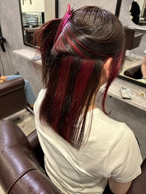 デザインカラー×ブリーチ