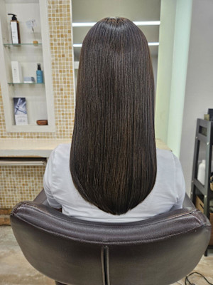 髪質改善トリートメント×ロング