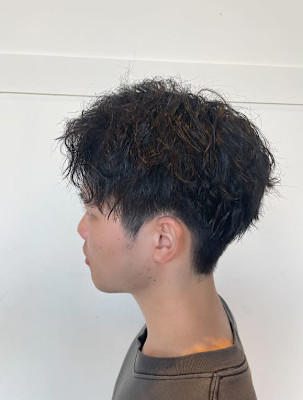 スパイラルパーマ