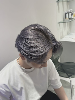 グレーシルバー ハイトーンカラー メンズ 成増