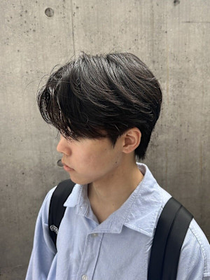 韓国風ヘア/髪質改善/メンズパーマ/カルマパーマ/マッシュ