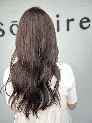 ゆる巻きナチュラルスタイル