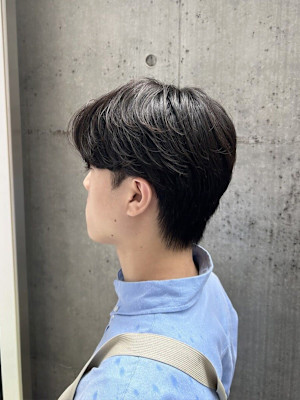 韓国風ヘア/髪質改善/メンズパーマ/カルマパーマ/マッシュ