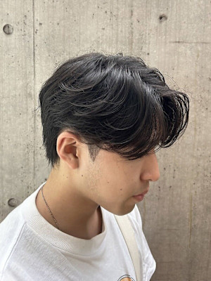 韓国風ヘア/髪質改善/メンズパーマ/カルマパーマ/マッシュ