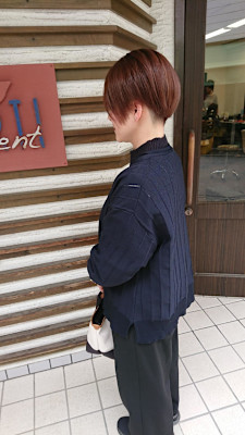 前下がりショート