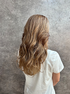 ロングベージュ