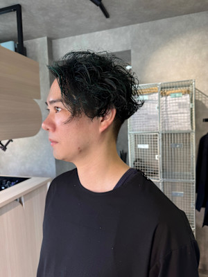 KUsU（クス）×メンズパーマ