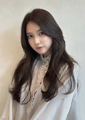 波巻き韓国ヘア
