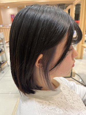 ［なつな］イヤリングカラー/ラベンダーシルバー