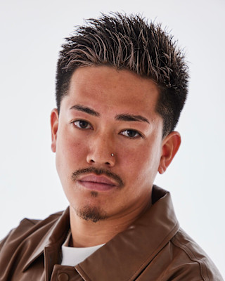 ベリショ×ミルクティーメッシュ