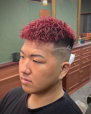 フェード×レッドカラー