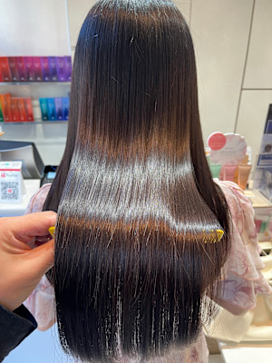 髪質改善水素トリートメント抗酸化カラー