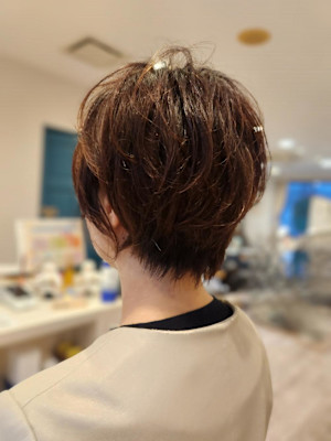 ショート×パーマ