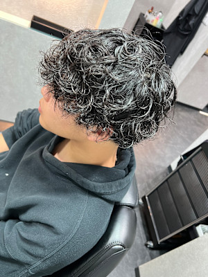 波巻きスパイラルパーマ