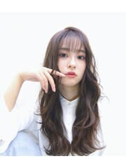 デジタルパーマ　レイヤーstyle　前髪カタログ