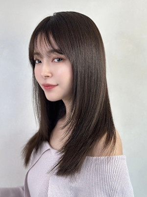 シームレス縮毛矯正サラサラストレート