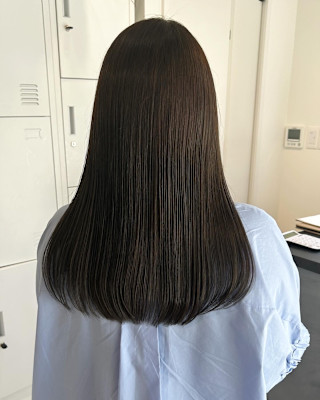 髪質改善ストレート