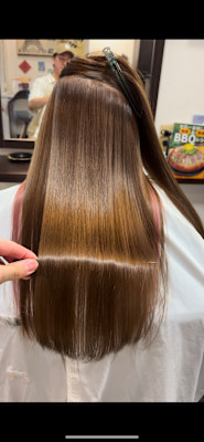 髪質改善ストレート