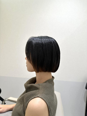 枚方顎ラインボブ