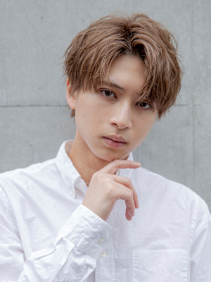 【小久保style】メンズカットツーブロックツイストウルフ