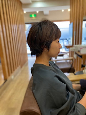 お客様髪質改善データ1459（直毛強い髪にパーマ）