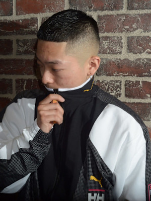 クロップ×スキンフェード