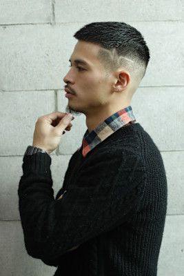 クロップ×ワンポイントクリッパーアート