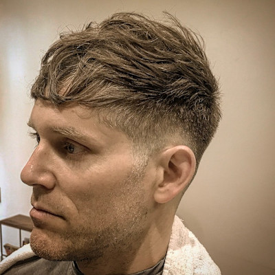 クセ毛クロップ