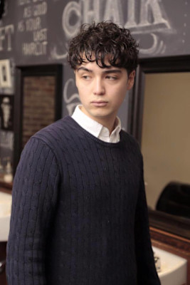 ローフェード×マッシュパーマ