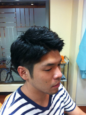 ナチュラルシチサンツーブロックスタイル