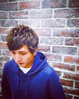 【マッシュベース×パーマ風 style】